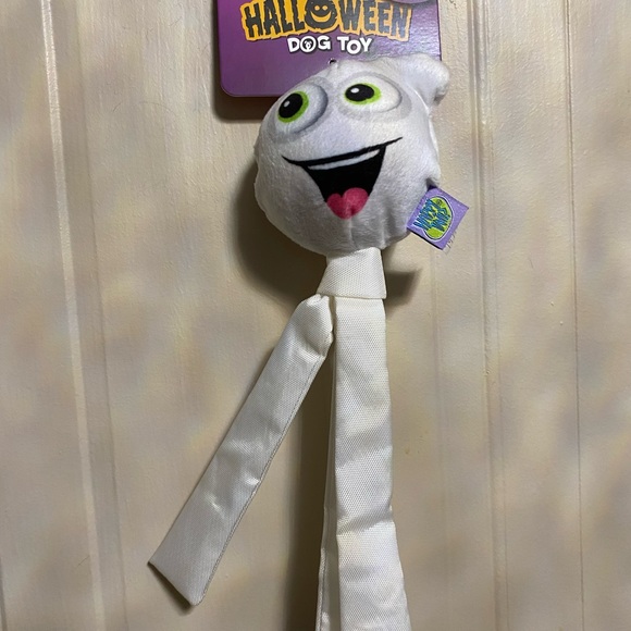 Happy Tail  Ghost Ball Dog Clinker - Picture 1 of 6